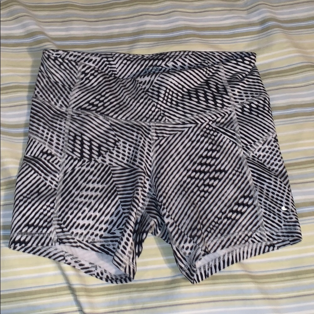 Champion black and white spandex